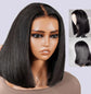 Super Double Drawn Bone Straight Wig - 8&